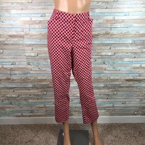Zac & Rachel Red Capri pants size 14